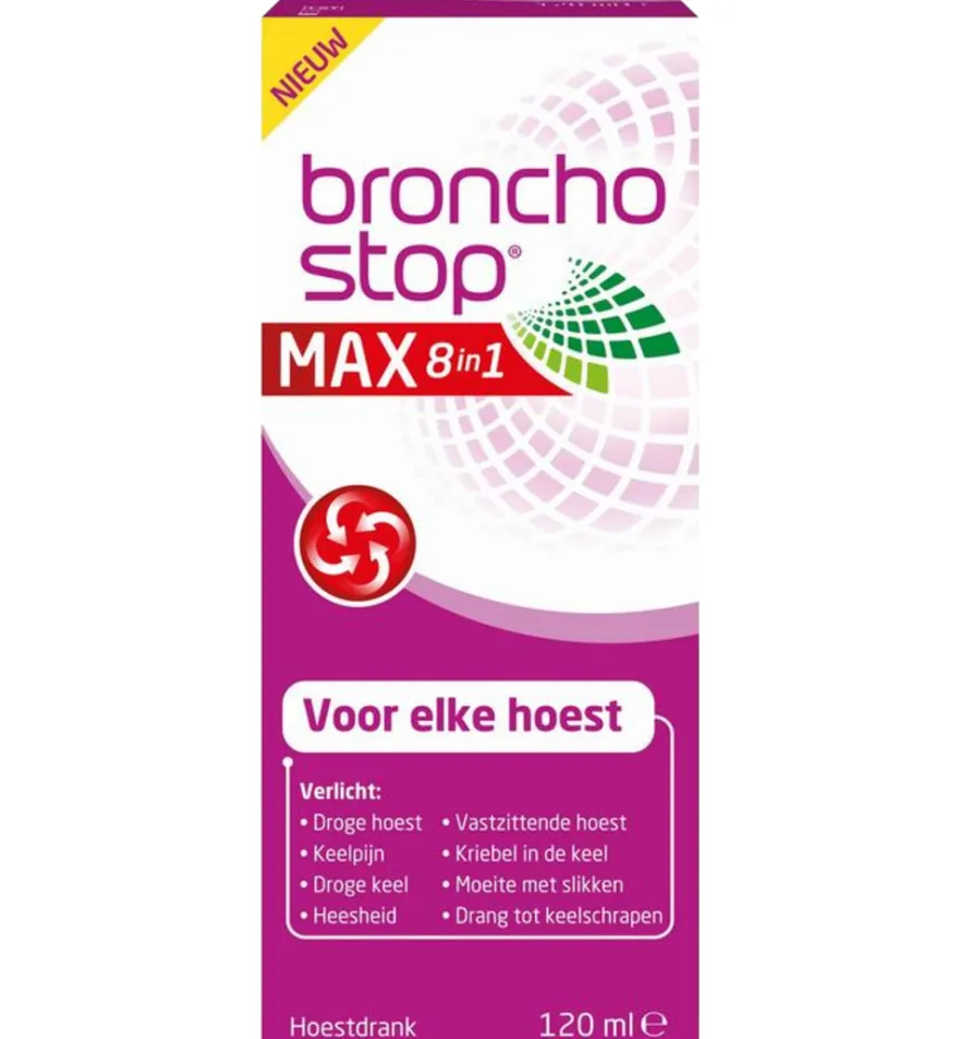 Bronchostop Bronchostop max alle hoest (120 ml)