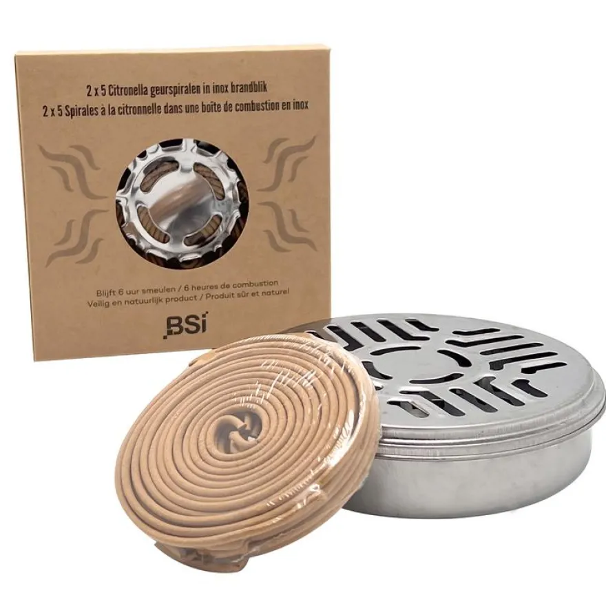 BSI Citronella Geurspiralen (10 stuks)