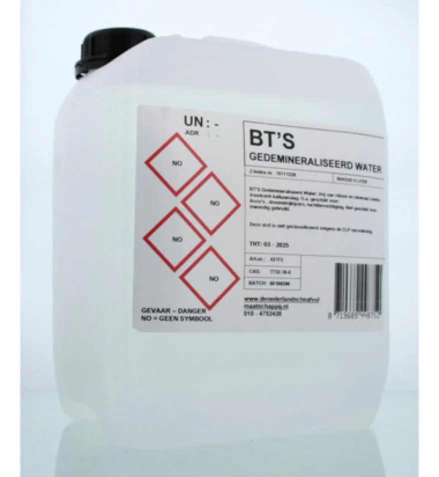 Bt’S Gedemineraliseerd Water (5000 ml)