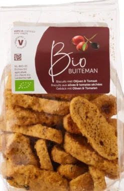 Buiteman Biscuits Olijven & Tomaat (100 gr)
