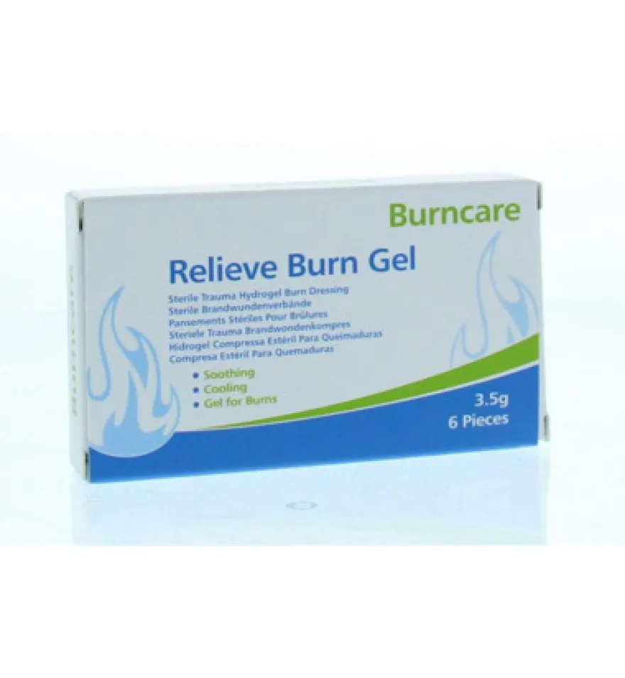 Burncare Gel Zakjeet 3.5Gram (6 stuks)