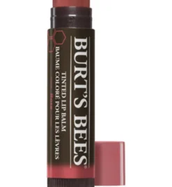 Burt’s Bees Getinte lippenbalsem Rose (4,25 gr)