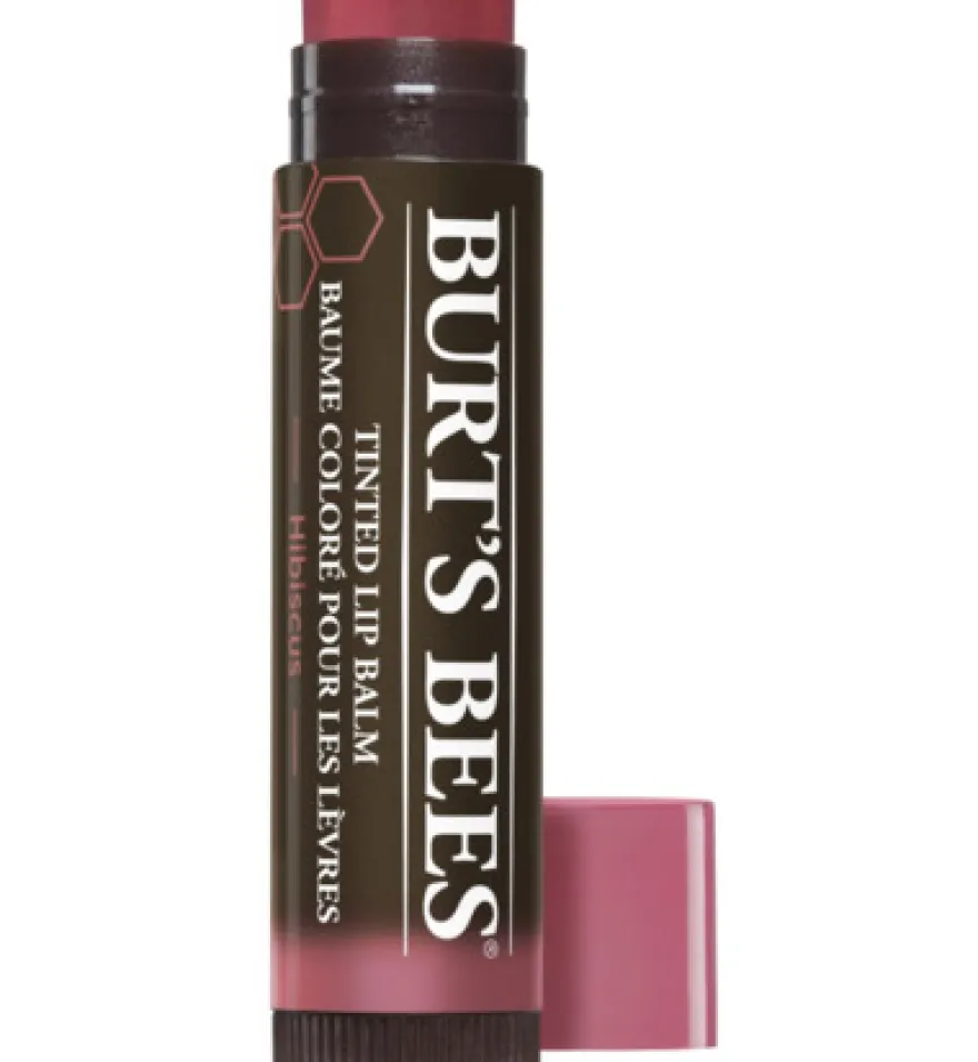 Burt’s Bees Getinte lippenbalsem Hibiscus (4,25 gr)