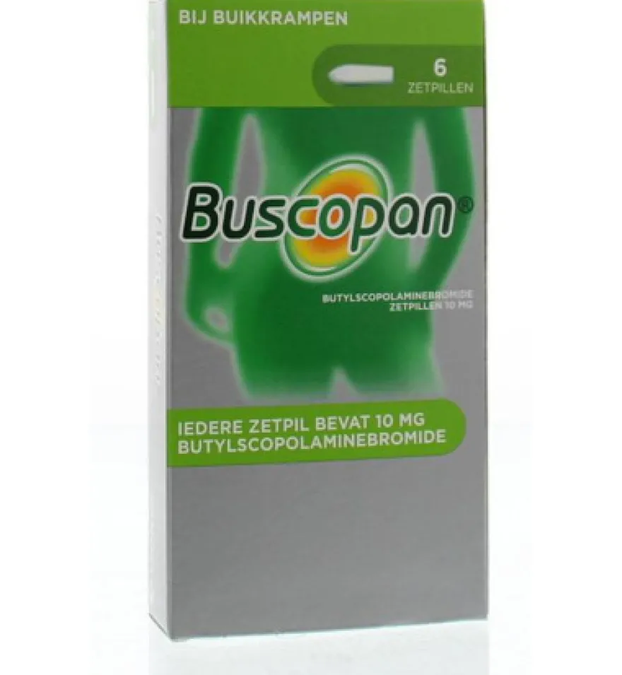Buscopan 10Mg (6 Zetpillen)