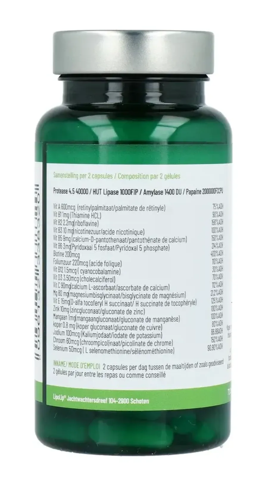 By Leen Steyaert Lipo-fit Capsules (72 capsules)