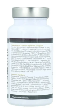 By Leen Steyaert Testo-fit Capsules (72 capsules)