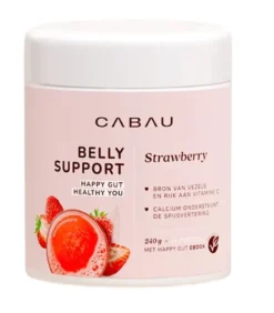 Cabau Belly Support Strawberry Poeder (240 gr)