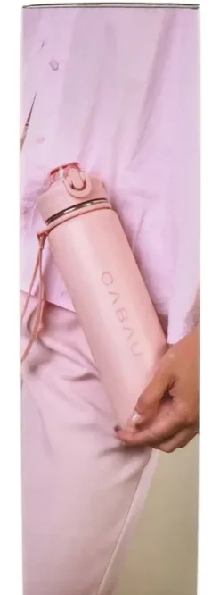 Cabau Bloom Bottle Pink (1 stuk)