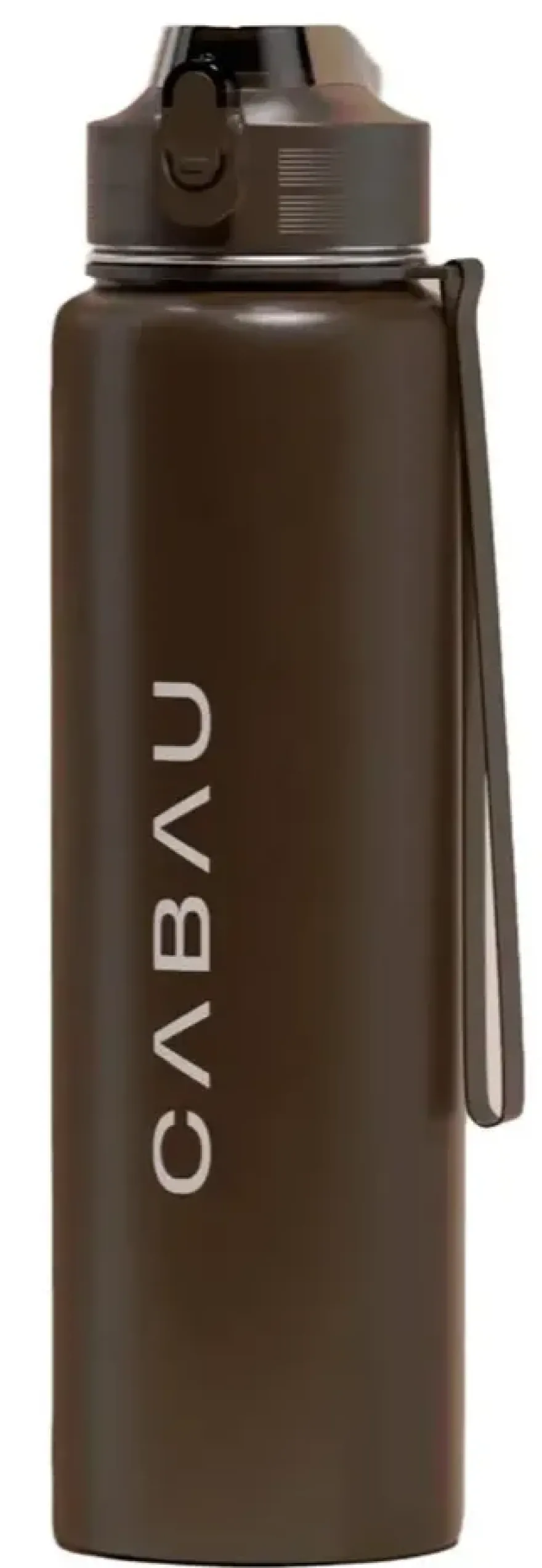 Cabau Bloom Bottle Stainless Steel Chocolate (1 stuk)