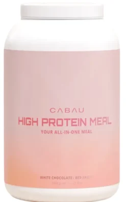 Cabau High Protein Meal White Chocolate – Red Fruit (1000 gr)