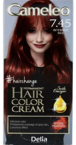 Cameleo Hair Color Cream 7.45 Intensive Red (1 stuk)