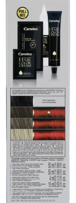 Cameleo Hair Color Cream 7.45 Intensive Red (1 stuk)