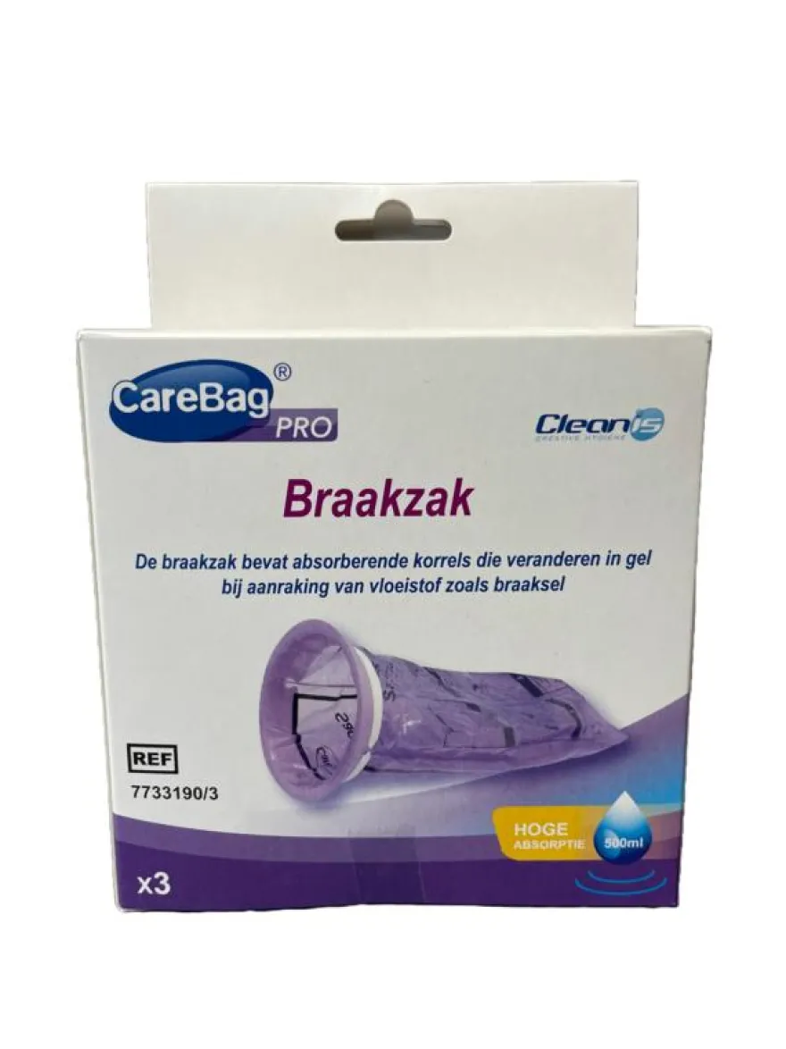 Carebag Braakzak Pro 500Ml (3 stuks)