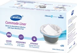 Carebag Toiletstoel Commode Liner (20 stuks)