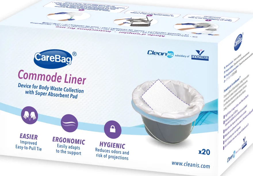 Carebag Toiletstoel Commode Liner (20 stuks)