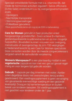 Care For Women Menopause forte (30 capsules)