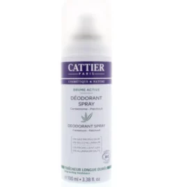 Cattier Deodorant spray cardamom patchouli (100 ml)