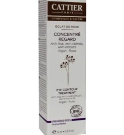 Cattier Oogcreme eclat de rose contour treatment (15 ml)