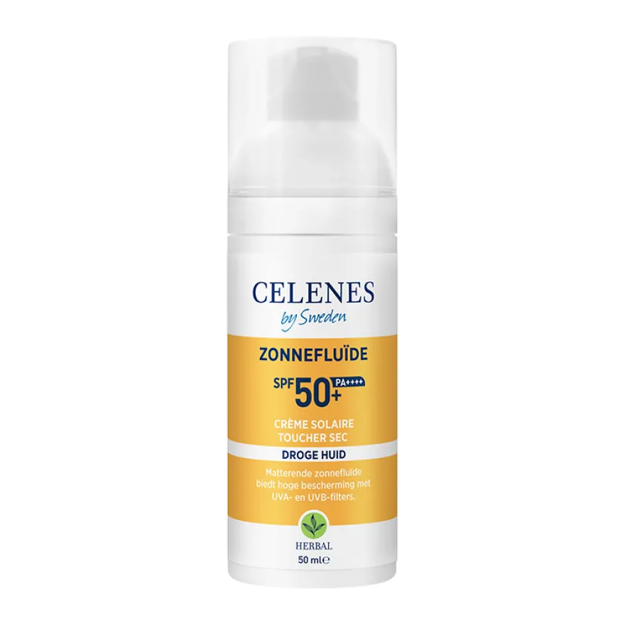 Celenes Herbal Dry Touch Sunscreen Fluid Spf50 (50 ml)