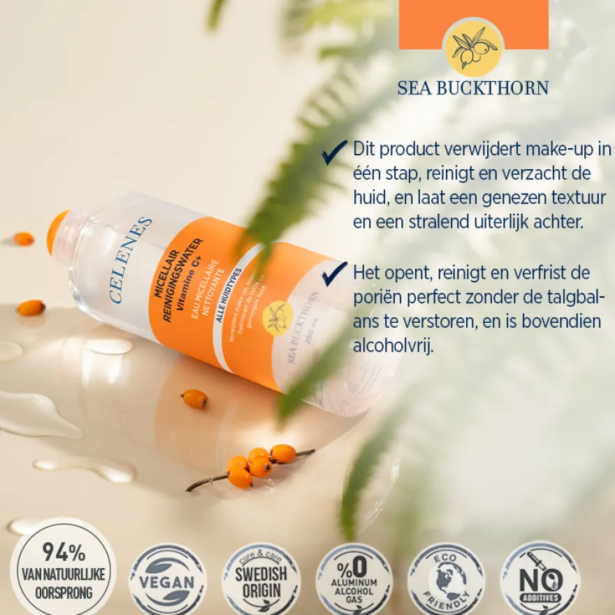 Celenes Sea Buckthorn Micellair Water (250 ml)