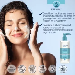 Celenes Thermal foaming gel dry skin (250 ml)