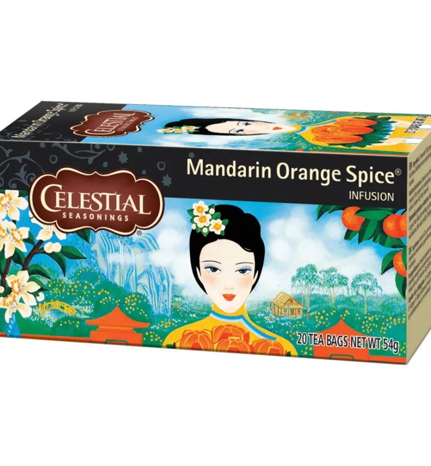 Celestial Seasonings Mandarin orange spice herb tea (20 stuks)