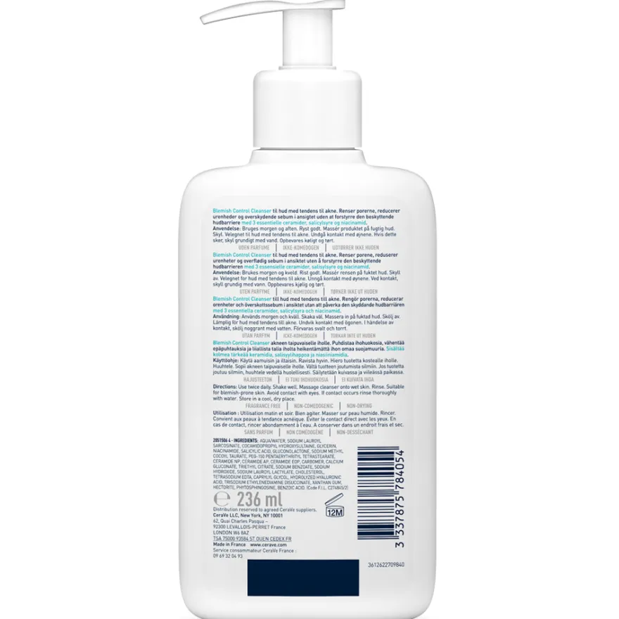 Cerave Anti-onzuiverheden Reinigingsgel (236 ml)