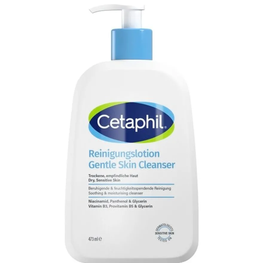 Cetaphil Milde Huidreiniger – Hydraterende Gezichtsreiniger & Lichaamsreiniger (473 ml)
