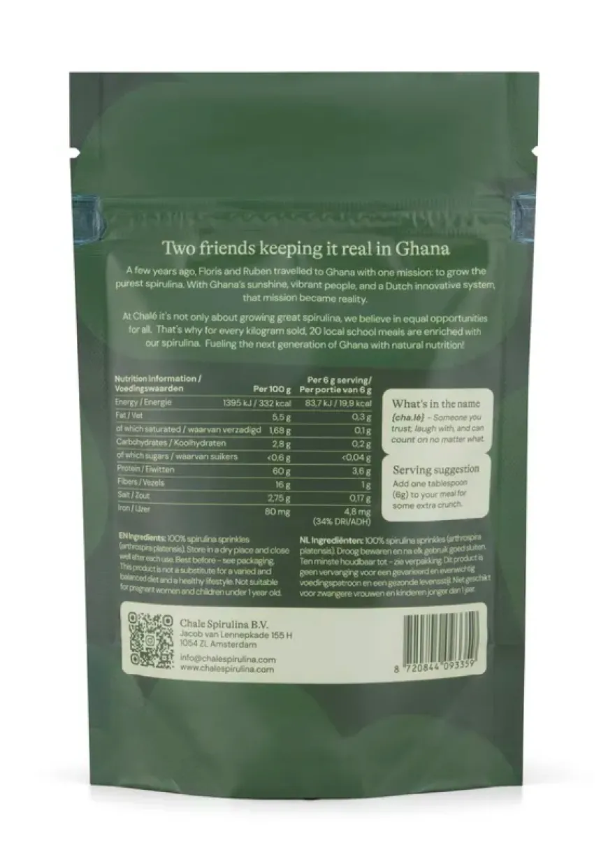 Chale Spirulina Sprinkles (150 gr)