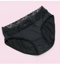 Cheeky Wipes Menstruatie ondergoed Feeling Pretty zw maat 36-38 (1 stuk)