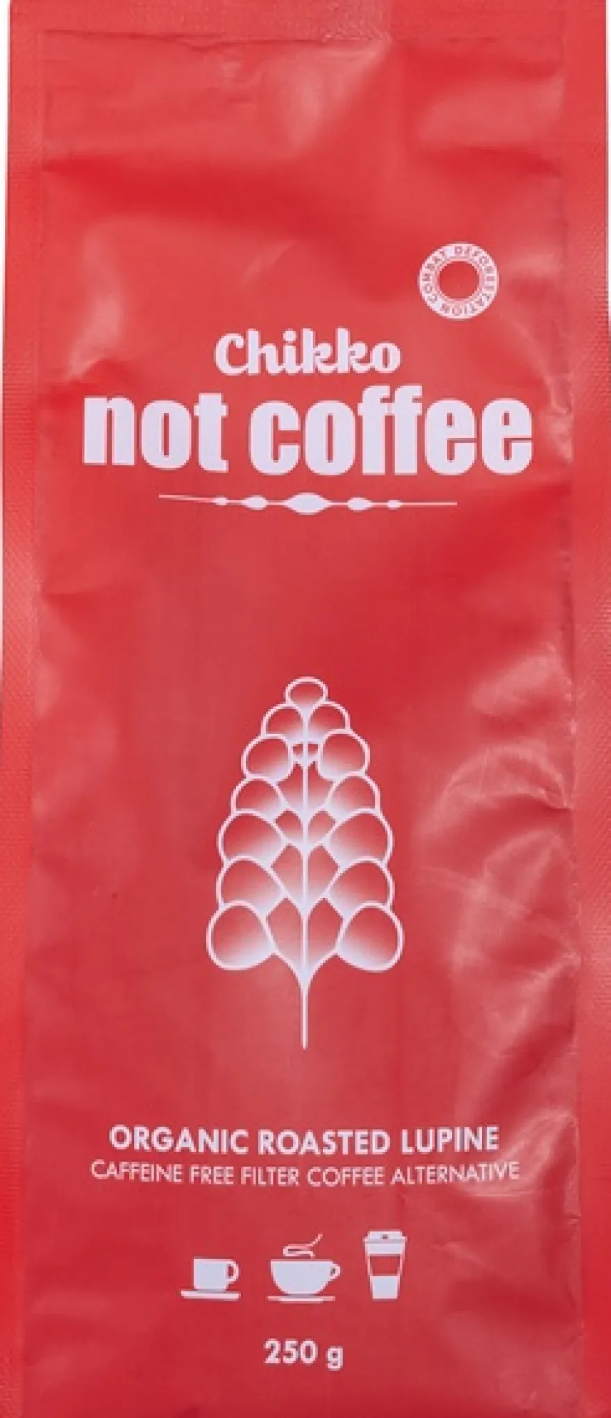 Chikko Not Coffee Koffievervanger Cafeïnevrij Lupine (250 gr)