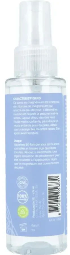 Chi Magnesium Olie + Bio Rozenwater (100 ml)