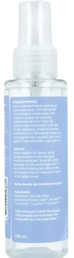 Chi Magnesium Olie + Bio Rozenwater (100 ml)