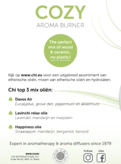 Chi Natural Life Cozy Aroma Burner (1 stuk)