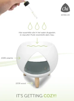 Chi Natural Life Cozy Aroma Burner (1 stuk)