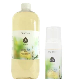 Chi Natural Life Tea Tree Hand & Body Foam Wash Navulling (1000 ml)