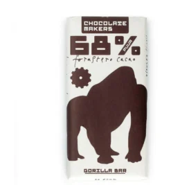 Chocolatemakers Gorilla Bar 68% Puur Bio (80 gr)