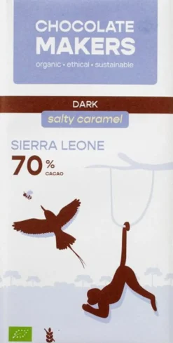 Chocolatemakers Pure Chocolade 70% Salty Caramel (80 gr)