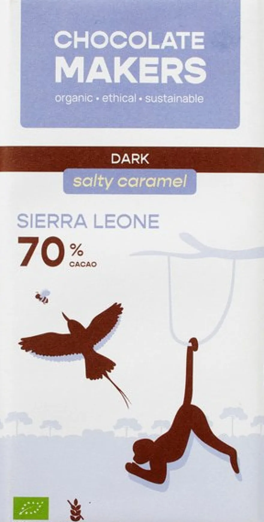 Chocolatemakers Pure Chocolade 70% Salty Caramel (80 gr)