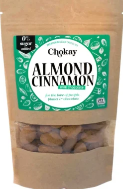Chokay Almond Cinnamon Melkchocolade (110 gr)