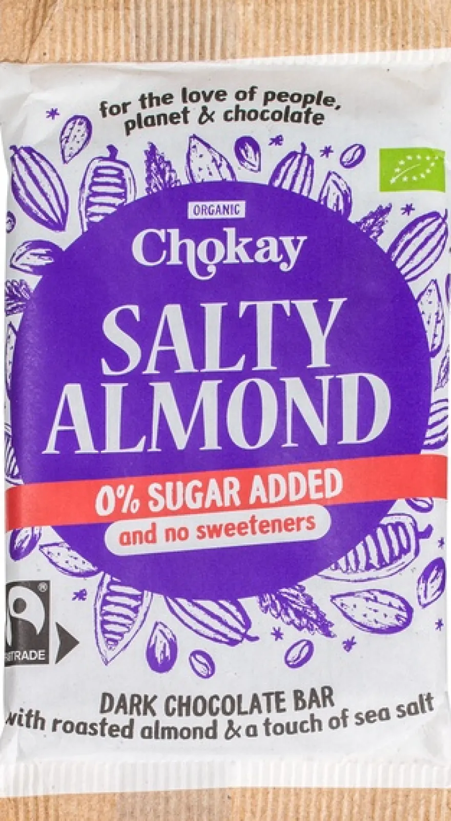 Chokay Chocolate-Bar Seasalt (70 gr)