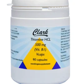 Clark Vitamine B1 500mg (90 vega capsules)