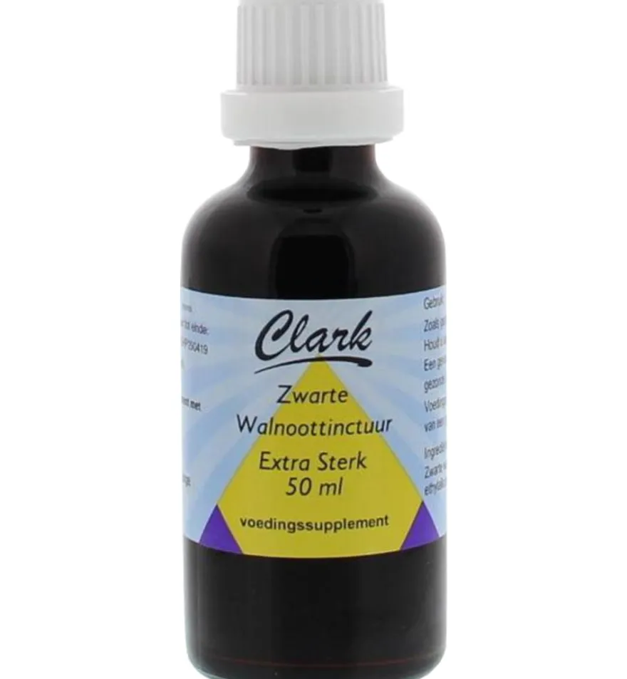 Clark Zwarte walnoottinctuur extra sterk (50 ml)