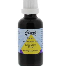 Clark Zwarte walnoottinctuur extra sterk (50 ml)
