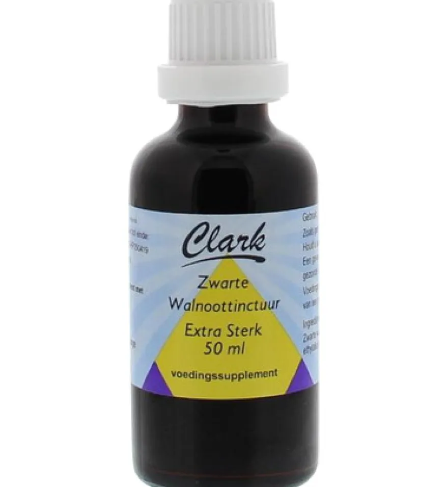 Clark Zwarte walnoottinctuur extra sterk (50 ml)