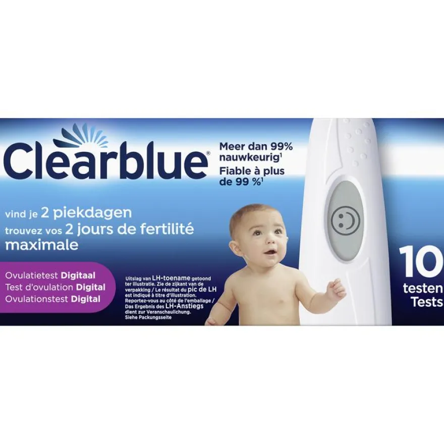 Clearblue Digitale ovulatietest (10 stuks)