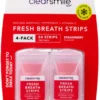 ClearSmile Fresh Breath Strips Strawberry (4 stuks)