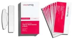 ClearSmile PAP + Transparant Teeth Whitening Strips )10 stuks)