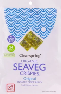 Clearspring Seaveg-Crispies Orginal Multipack (20 gr)