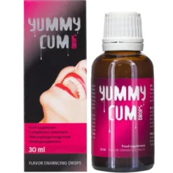 Cobeco Pharma – Sperm Enhancer Yummy Cum Drops Transparant (30 ml)